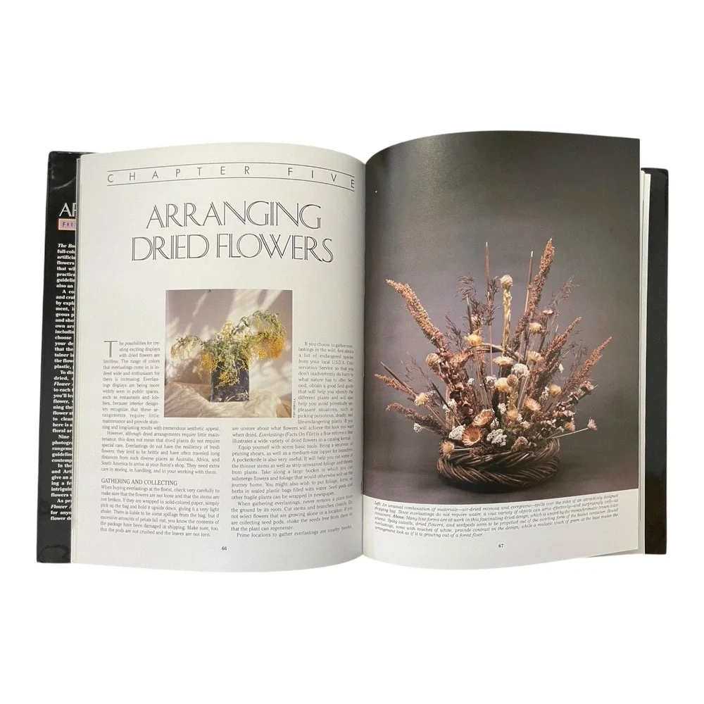 The Book of Flower Arranging : For‎ Fresh, Dried and Artificial Flowers